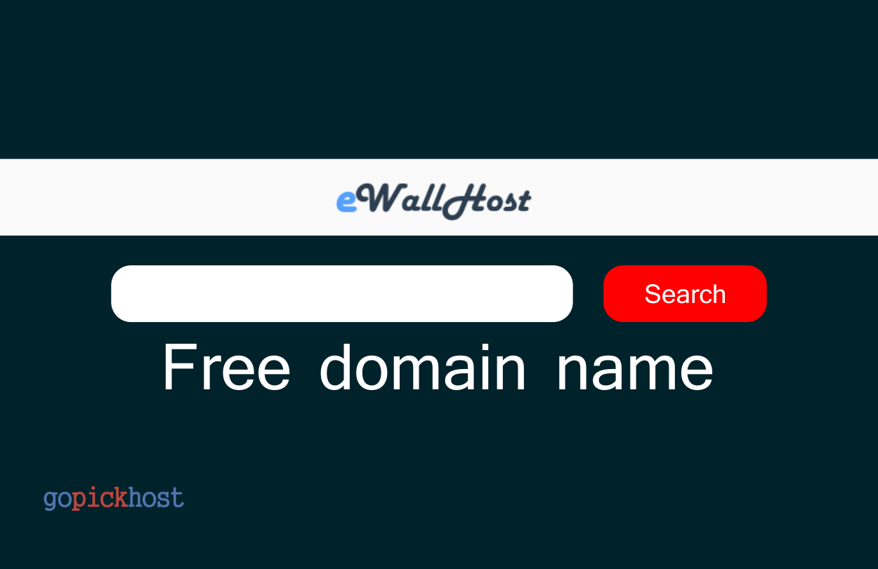 eWallHost free domain name